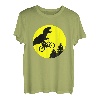 Dinosaurier Rex auf dem Fahrrad Dino Rex Geschenk T-Shirt