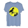 Dinosaurier Rex auf dem Fahrrad Dino Rex Geschenk T-Shirt