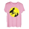 Dinosaurier Rex auf dem Fahrrad Dino Rex Geschenk T-Shirt