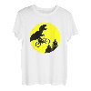 Dinosaurier Rex auf dem Fahrrad Dino Rex Geschenk T-Shirt