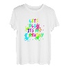 Let's Glow It's My Birthday Party Disco Musik 80er Jahre Herren Damen T-Shirt