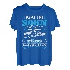 Papa und Sohn Partnerlook Spruch Vater Vatertag T-Shirt