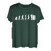 Maurer Evolution | lustiges Wandbauer-Geschenk T-Shirt