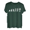 Herren Evolution Schornsteinfeger | Kaminkehrer Kaminfeger T-Shirt