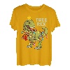 Weihnachtsmann Dinosaurier Kinder Jungen Männer Weihnachtsbeleuchtung Baum Rex T-Shirt