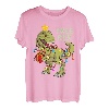 Weihnachtsmann Dinosaurier Kinder Jungen Männer Weihnachtsbeleuchtung Baum Rex T-Shirt