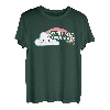 We're All Gonna Die Funny Sarcastic Cartoon Rainbow T-Shirt