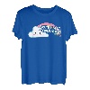 We're All Gonna Die Funny Sarcastic Cartoon Rainbow T-Shirt