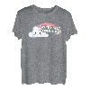 We're All Gonna Die Funny Sarcastic Cartoon Rainbow T-Shirt