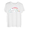 We're All Gonna Die Funny Sarcastic Cartoon Rainbow T-Shirt