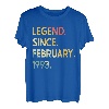 30 Jahre alte Legende seit Februar 1993 30. Geburtstag T-Shirt