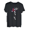 Färöer Inseln Karte Umriss Färöer Flagge Färinger Wurzeln T-Shirt