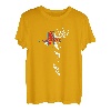 Färöer Inseln Karte Umriss Färöer Flagge Färinger Wurzeln T-Shirt