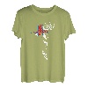 Färöer Inseln Karte Umriss Färöer Flagge Färinger Wurzeln T-Shirt