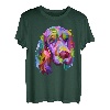 English Cocker Spaniel Pop Art Porträt Hundebesitzer T-Shirt