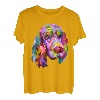 English Cocker Spaniel Pop Art Porträt Hundebesitzer T-Shirt