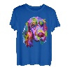 English Cocker Spaniel Pop Art Porträt Hundebesitzer T-Shirt