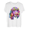 English Cocker Spaniel Pop Art Porträt Hundebesitzer T-Shirt