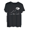 Stinkefinger Cat Mittelfinger Ganz Dünnes Eis Bockige Katze T-Shirt