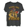 Feuerwehrmann Hero Männer Cool Feuerwehr T-Shirt