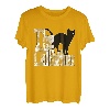 Cat Dad Der Katzenvater Crazy Black Cat Vater Kitty Daddy T-Shirt