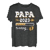 Herren Papa 2023 Loading Zukünftiger Vater 2023 Vintage T-Shirt