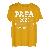 Herren Papa 2023 Loading Zukünftiger Vater 2023 Vintage T-Shirt