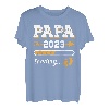 Herren Papa 2023 Loading Zukünftiger Vater 2023 Vintage T-Shirt
