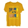 Ukraine I Stand With Ukraine Ukraine Ukrainische Flagge US Flagge T-Shirt