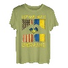 Ukraine I Stand With Ukraine Ukraine Ukrainische Flagge US Flagge T-Shirt