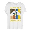 Ukraine I Stand With Ukraine Ukraine Ukrainische Flagge US Flagge T-Shirt