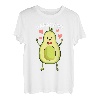 Herren Papacado Schwangerschaft werdender Papa 2021 Avocado T-Shirt