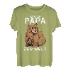 Herren Bester Papa der Welt Vatertag Vater Bär T-Shirt