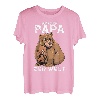 Herren Bester Papa der Welt Vatertag Vater Bär T-Shirt
