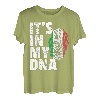 It's in my DNA Italien-Flagge mit Nationalflagge T-Shirt