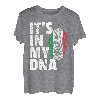 It's in my DNA Italien-Flagge mit Nationalflagge T-Shirt