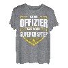 Offizier Geschenk Lustiges Bundeswehr Soldat Beruf Shirt