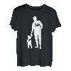 der Chef der echte Chef - Partnerlook Papa Sohn Vatertag T-Shirt