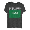 Vintage Saudi-Arabien Flagge Saudi-Stolz Kleidung Sporttrikot T-Shirt