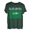 Vintage Saudi-Arabien Flagge Saudi-Stolz Kleidung Sporttrikot T-Shirt