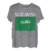 Vintage Saudi-Arabien Flagge Saudi-Stolz Kleidung Sporttrikot T-Shirt
