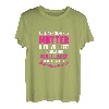 Damen T-Shirt Alleinerziehende Mutter Geschenk Single Mama Spruch