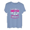 Damen T-Shirt Alleinerziehende Mutter Geschenk Single Mama Spruch