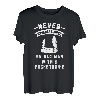 Taschenmesser Never Underestimate an Old Man Taschenmesser T-Shirt