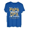Herren Ich Habe Zwei Titel Papa & Opa Ich Rocke Sie Beide Geschenk T-Shirt