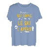 Herren Lustige Geschenkidee Apero Ski-T-Shirt T-Shirt