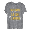 Herren Lustige Geschenkidee Apero Ski-T-Shirt T-Shirt