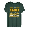 Herren The Best Dad in the Galaxy - Vatertag Vater Papa T-Shirt