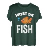 Lustiges Angler What The Fish Fischen Angel Set Geschenk T-Shirt