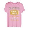 1962 Geburtstag Mann 60 Jahre Deko Lustig 60er 60 Geburtstag T-Shirt